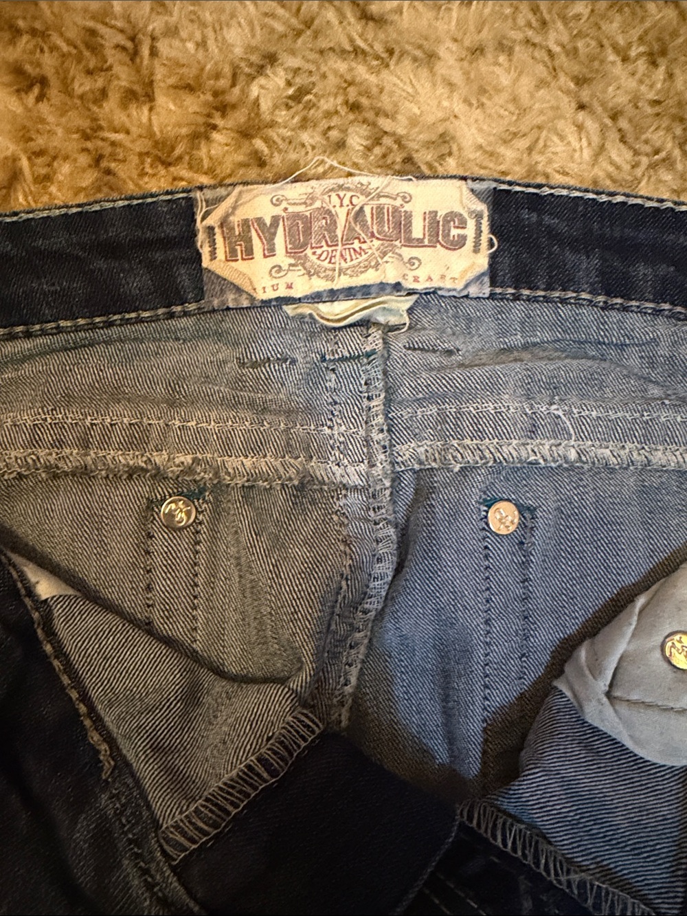 Hydraulic Women’s Dark Indigo Boot Cut Jeans - Picture 2 of 3